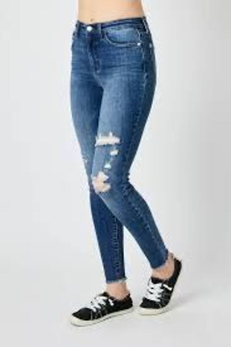 JUDY BLUES 26 Skinny Jeans Distressed